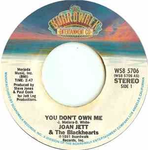 Joan Jett & The Blackhearts - You Don't Own Me