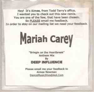 Mariah Carey - Bringing On The Heartbreak (Deep Influence Remix)