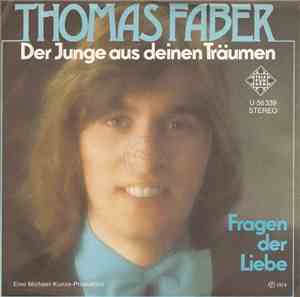 Thomas Faber - Der Junge Aus Deinen Träumen