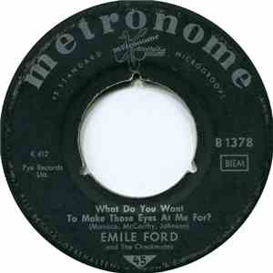 Emile Ford & The Checkmates - What Do You Wanna Make Those Eyes At Me For