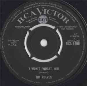 Jim Reeves - I Won't Forget You