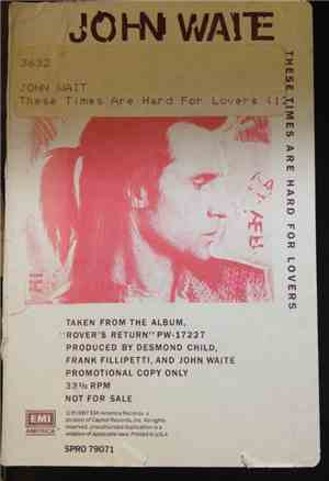 John Waite - These Times Are Hard For Lovers