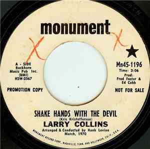 Larry Collins - Shake Hands With The Devil / Outcast