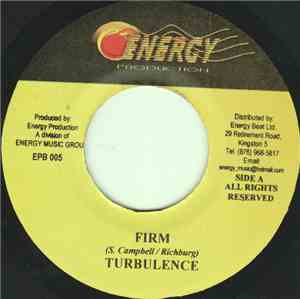 Turbulence  / Mackie Conscious - Firm / More Reality