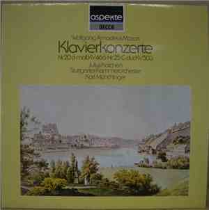 Wolfgang Amadeus Mozart, Julius Katchen, Stuttgarter Kammerorchester, Karl  ...