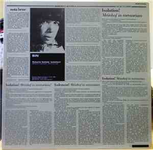 Roberta Settels - Isolation!