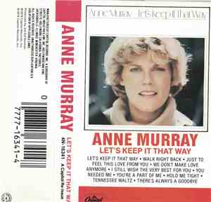 Anne Murray - Let's Keep It That Way