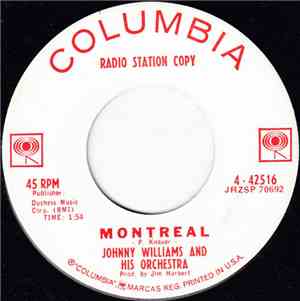 Johnny Williams And His Orchestra - Montreal / Tuesday's Theme