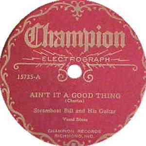 Steamboat Bill And His Guitar - Ain't It A Good Thing