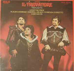 Giuseppe Verdi, Leontyne Price, Placido Domingo, Sherrill Milnes, Fiorenza  ...
