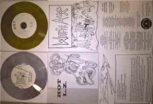Hot L.Z., White Axe - split 7 inch