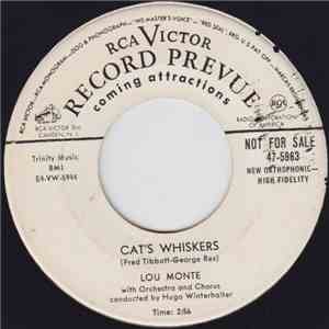 Lou Monte - Cat's Whiskers / Roulette