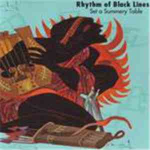 Rhythm Of Black Lines - Set A Summery Table