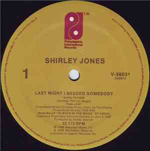 Shirley Jones - Last Night I Needed Somebody