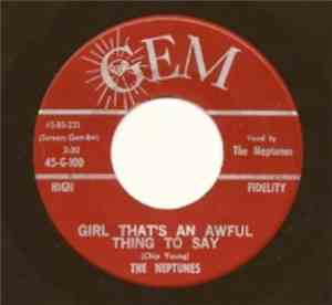 The Neptunes  - Turn Around / Girl That's An Awful Thing To Say