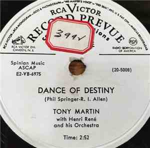 Tony Martin  - Dance Of Destiny / Sleepy Time Gal