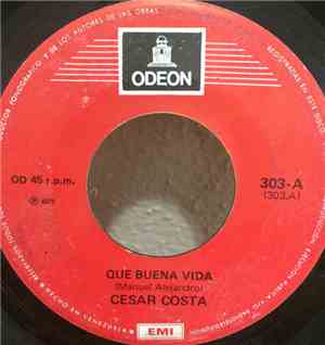 Cesar Costa - Que Buena Vida / Ni Tu Ni Yo
