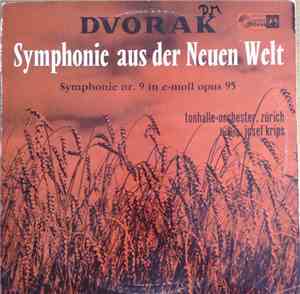 Dvorak, Tonhalle-Orchester Zürich, Josef Krips - 