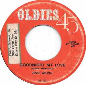 Jessie Belvin - Goodnight My Love / Senorita