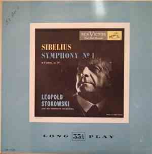 Leopold Stokowski And His Symphony Orchestra - Sibelius Symphony No. 1