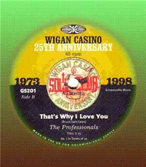 Sam Ward / The Professionals  - Sister Lee / That's Why I Love You