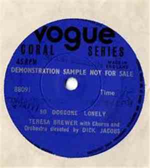 Teresa Brewer - So Doggone Lonely