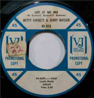 Betty Everett & Jerry Butler - Let It Be Me