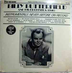 Billy Butterfield And His Orchestra -  - Instrumentals Never Before On Reco ...