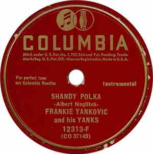 Frankie Yankovic And His Yanks - Shandy Polka / Happy Hour