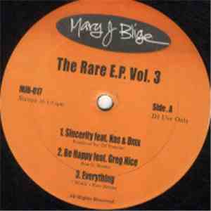 Mary J. Blige - The Rare E.P. Vol. 3