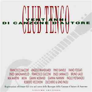Various - Club Tenco - Vent'Anni Di Canzone D'Autore Volume Secondo