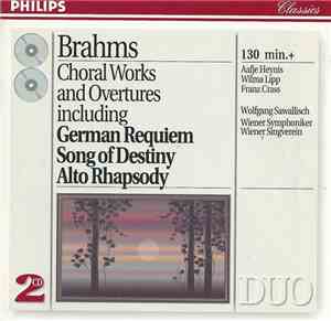Brahms • Sawallisch - Choral Works And Overtures