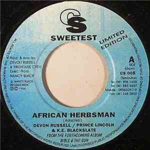 Devon Russell / Prince Lincoln & K.E. Blackslate - African Herbsman