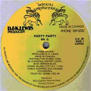Mr. Q  - Party Party