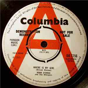 Robb Storme And The Whispers - Where Is My Girl