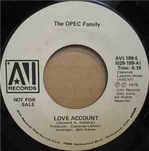 The OPEC Family - Love Account / Get Up And Boogie
