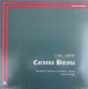 Carl Orff ,  Rundfunk-Sinfonie-Orchester Leipzig, Herbert Kegel - Carmina B ...