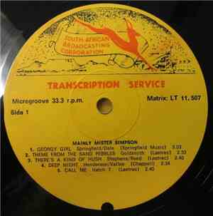 Clyde Ray , Mike Simpson  - Mainly Mister Simpson