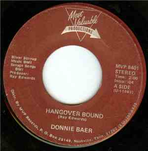 Donnie Baer - Hangover Bound