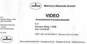U2 - Sweetest Thing + EPK