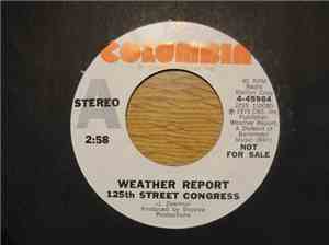 Weather Report - 125th Street Congress / Will