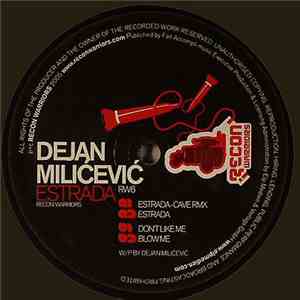 Dejan Milićević - Estrada