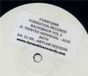 DJ SS / Twisted Individual - Back 2 Back (Volume 2)