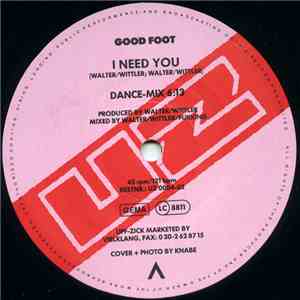 Good Foot - I Need You