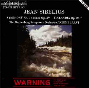 Jean Sibelius, Gothenburg Symphony Orchestra / Neeme Järvi - Symphony Nr. 1 ...