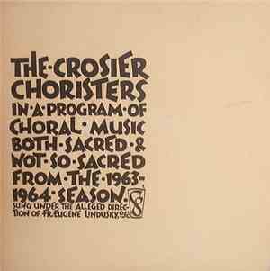 The Crosier Choristers Director Eugene Lindusky - The Crosier Choristers In ...