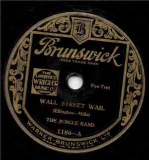 The Jungle Band  - Wall Street Wail / Cotton Club Stomp