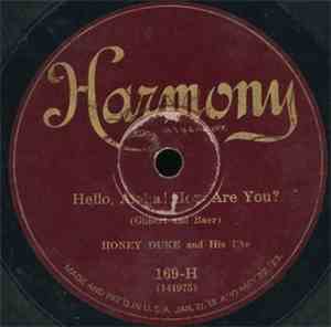 Honey Duke And His Uke - Hello Aloha, How Are You? / So Is Your Old Lady