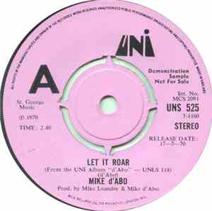 Mike D'Abo - Let It Roar / California Line