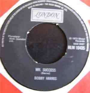 Bobby Harris  - Sticky Sticky / Mr. Success